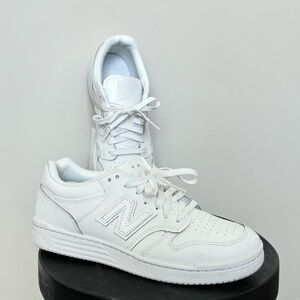 New Balance White BB480 - Size 10